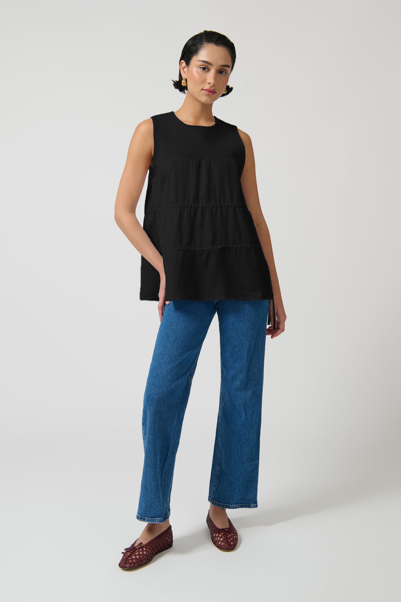 AMAIA TOP - BLACK