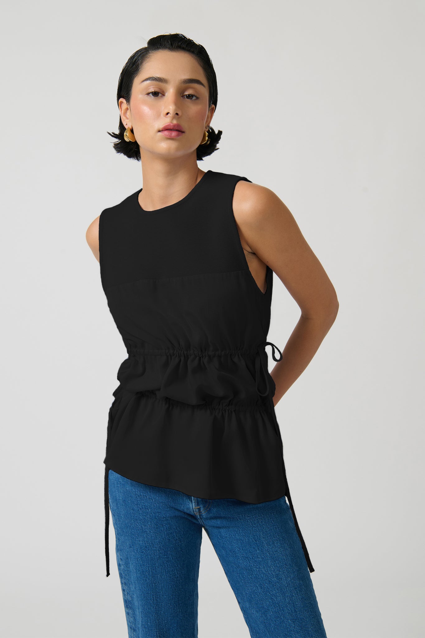 AMAIA TOP - BLACK