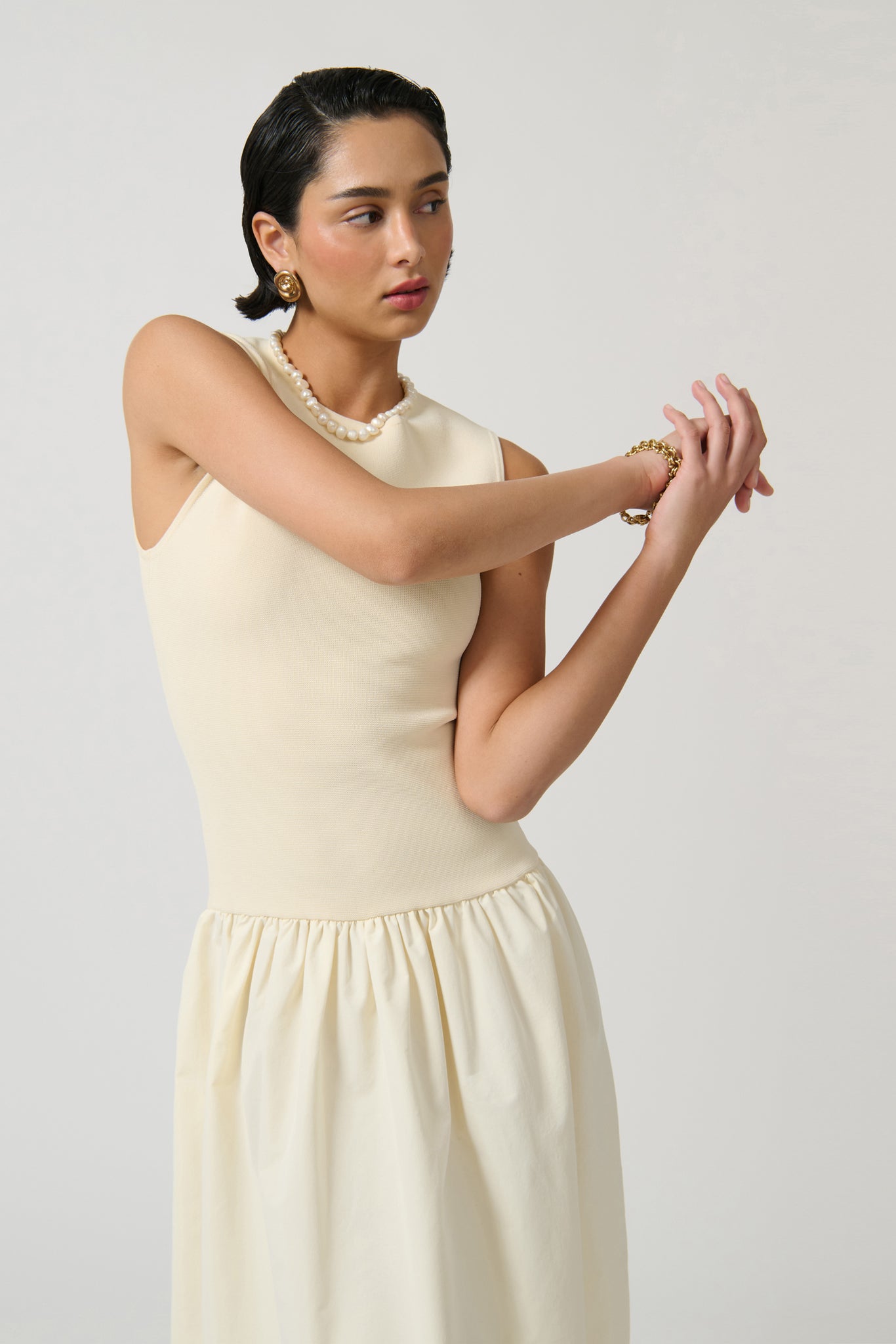 ROCIO DRESS II - IVORY