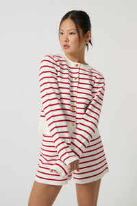 AMELIA CARDIGAN - RED